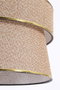 Opviq Coral Conic Lámpara de Araña Beige